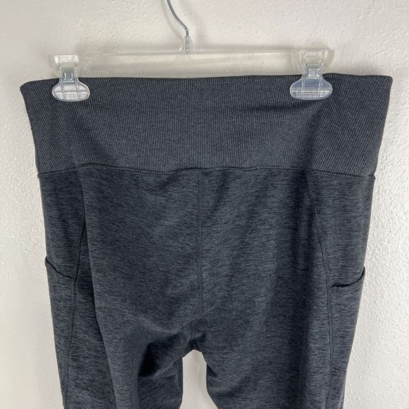 Kirkland Pants Women XL Grey Pull On High Waist Pull On Stretch Lightweight - Picture 9 of 12